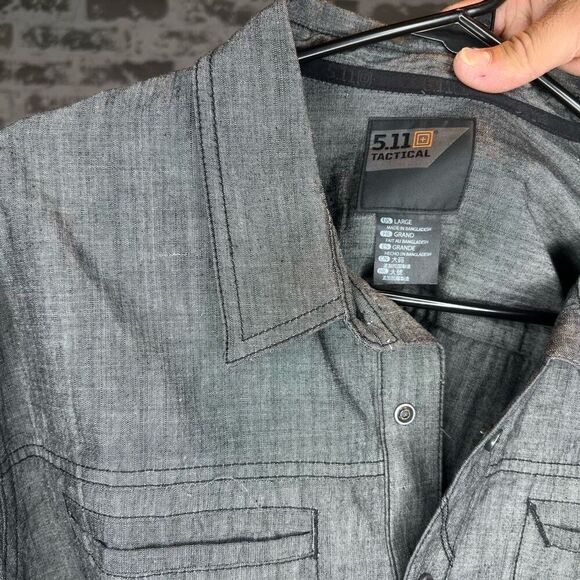 NWT 5. 11 tactical long sleeve button down - Picture 3 of 6